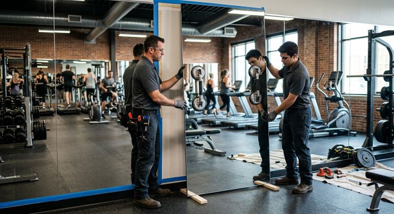 Gym Mirrors Installation in Boulder, CO
