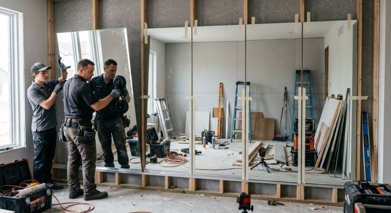 Studio Mirrors Installation in Longmont, CO