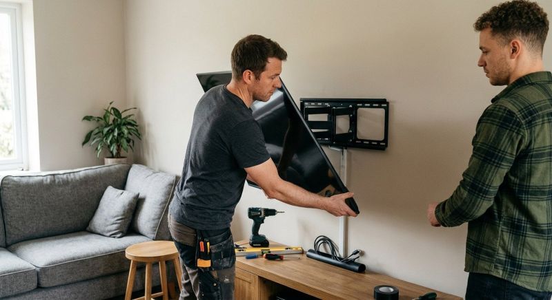 Television Hanging Service in Overland Park, KS