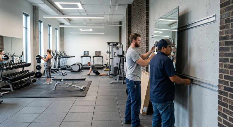 Gym Mirrors Installation in Longmont, CO
