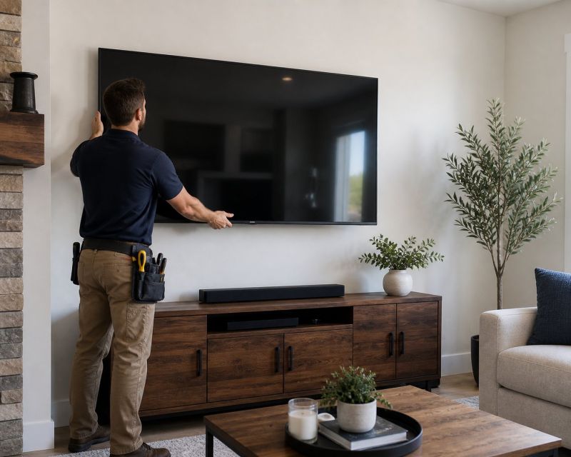 Television Mounting Service in Olathe, KS