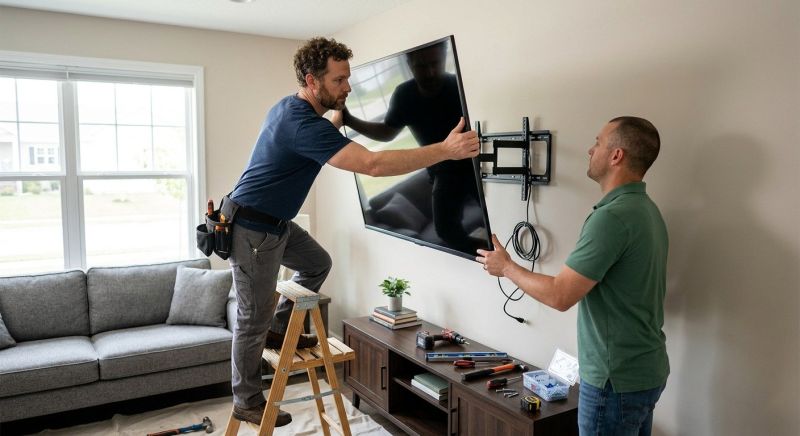 Wall Mount Tv Installation in Alpharetta, GA